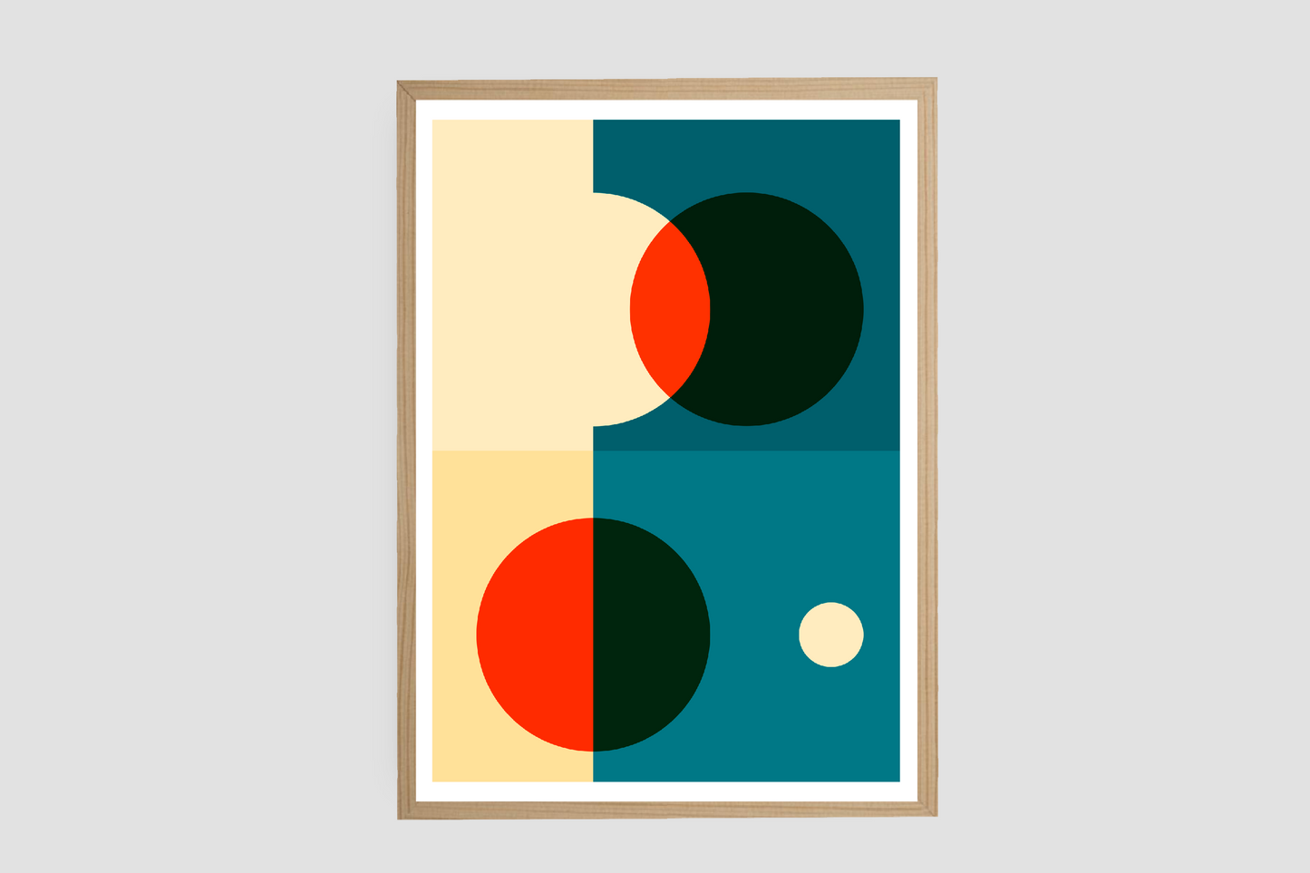 “Offset circles” - Limited edition print